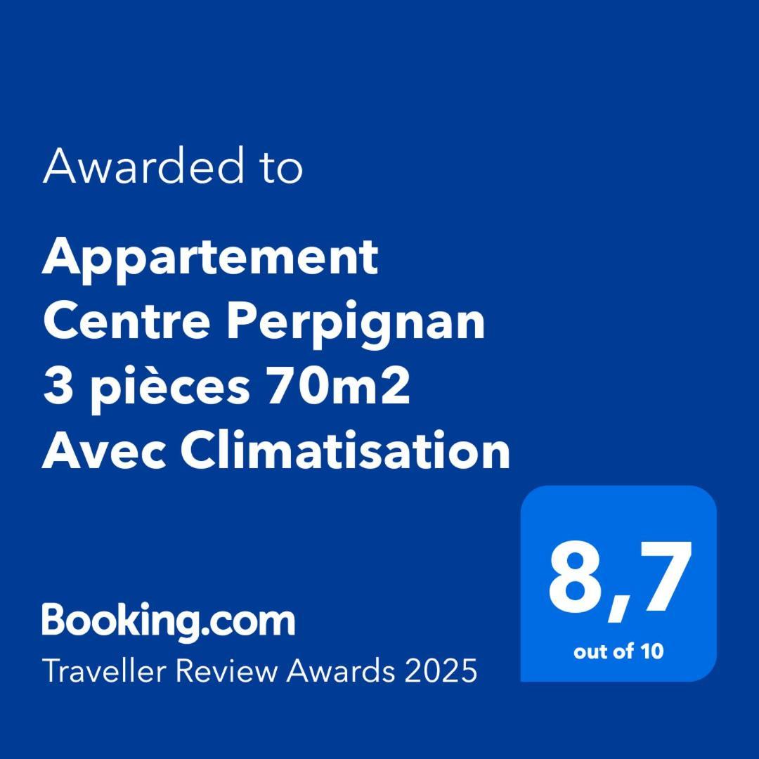 Appartement Centre Perpignan 3 Pieces 70M2 Avec Climatisation Luaran gambar